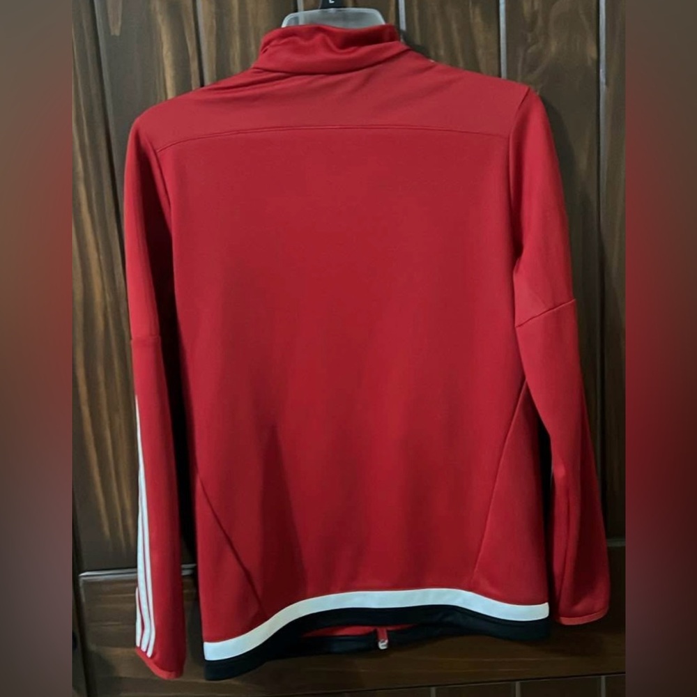 Adidas Red Track Jacket - Picture 5 of 5